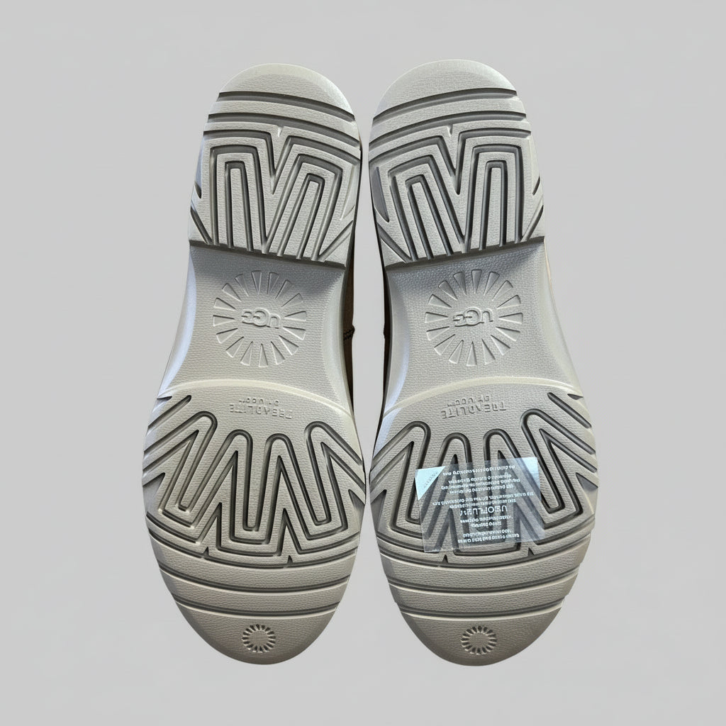 UGG tan suede Romely Zip boots, size 8, BRAND NEW IN BOX!