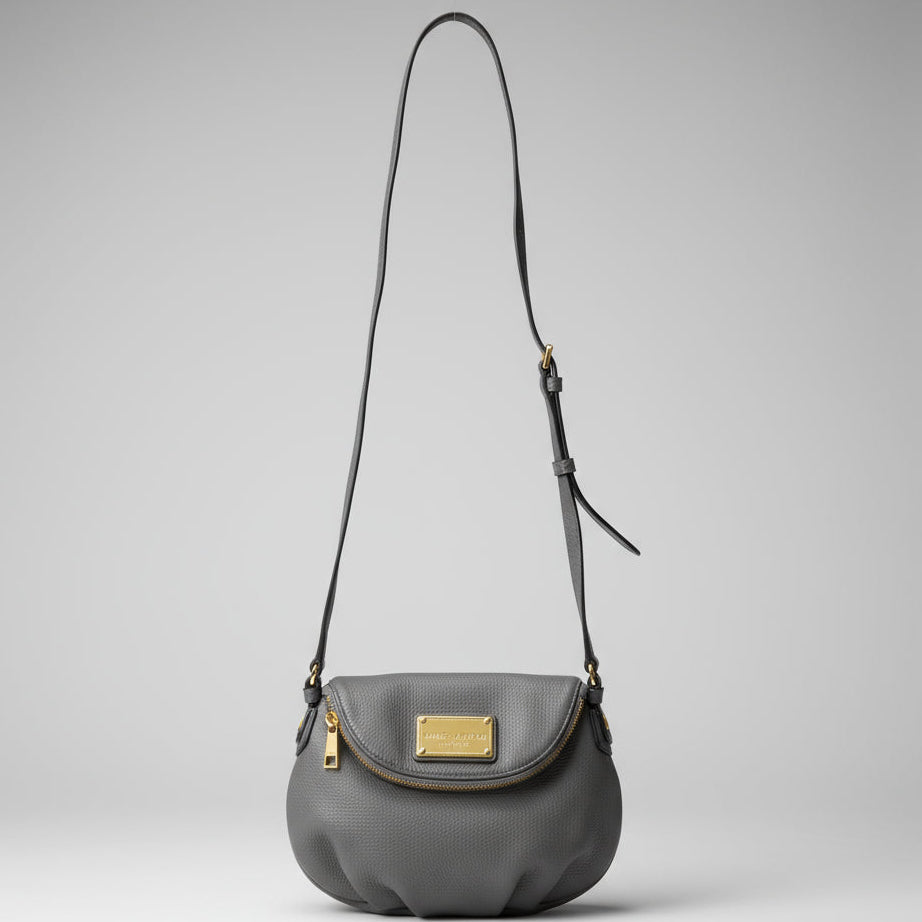 Marc Jacobs gray Classic Q Natasha bag