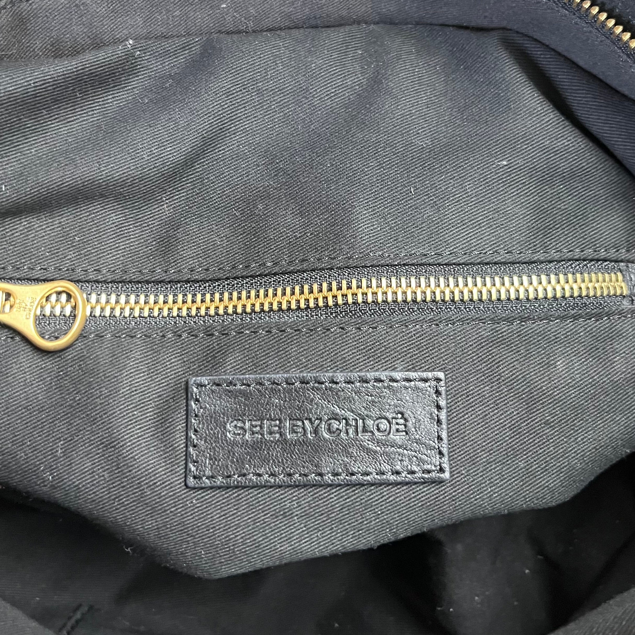 See by Chloe bronze leather bag