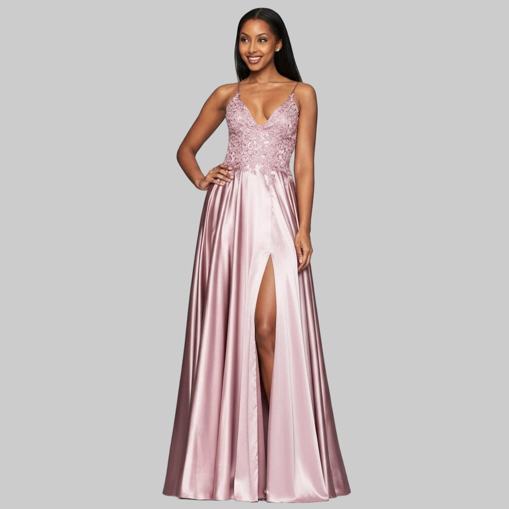 Faviana mauve dress, size 10, NEW WITH TAGS!