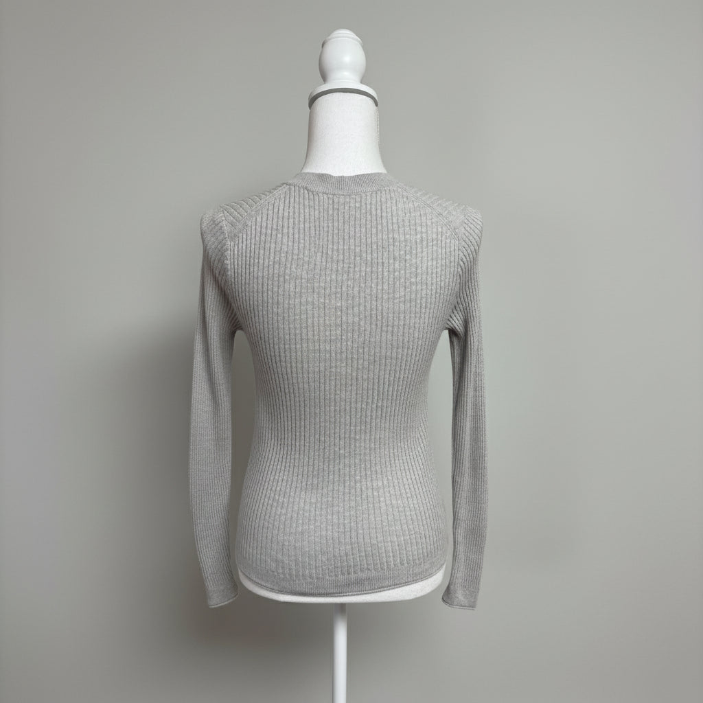 Alex Mill gray cardigan sweater, size XS