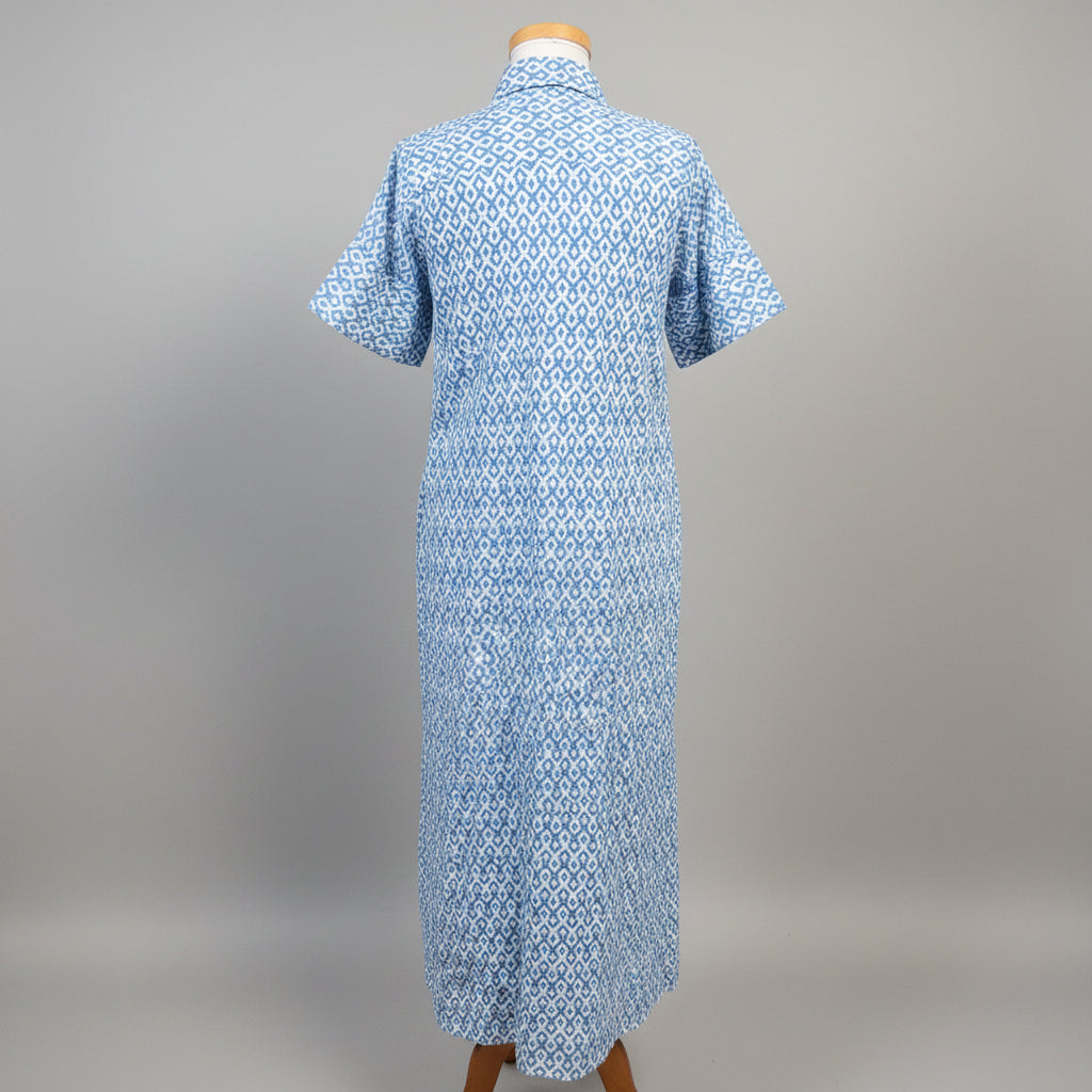 Livro blue floral Gibbons dress, size S