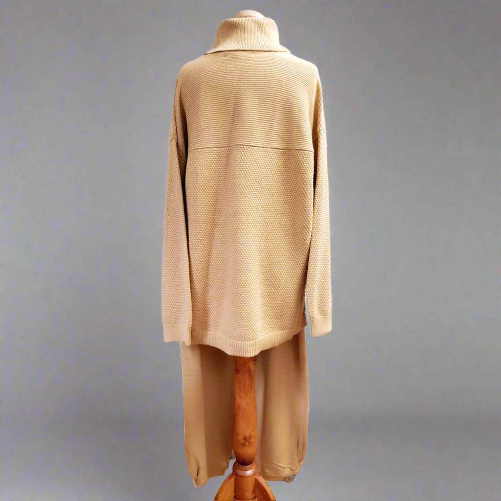 Free People Beach camel pants set, size M, NEW WITH TAGS!