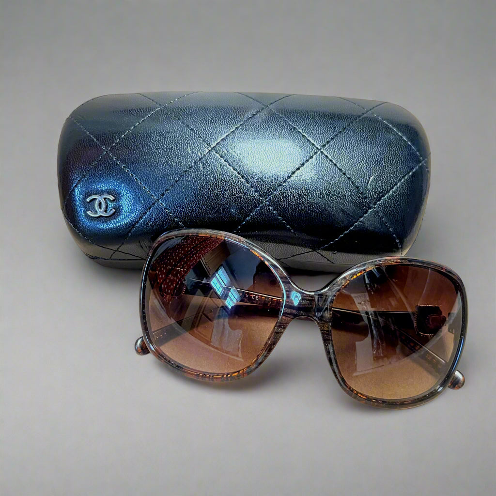 CHANEL Havana Brown 5174 sunglasses