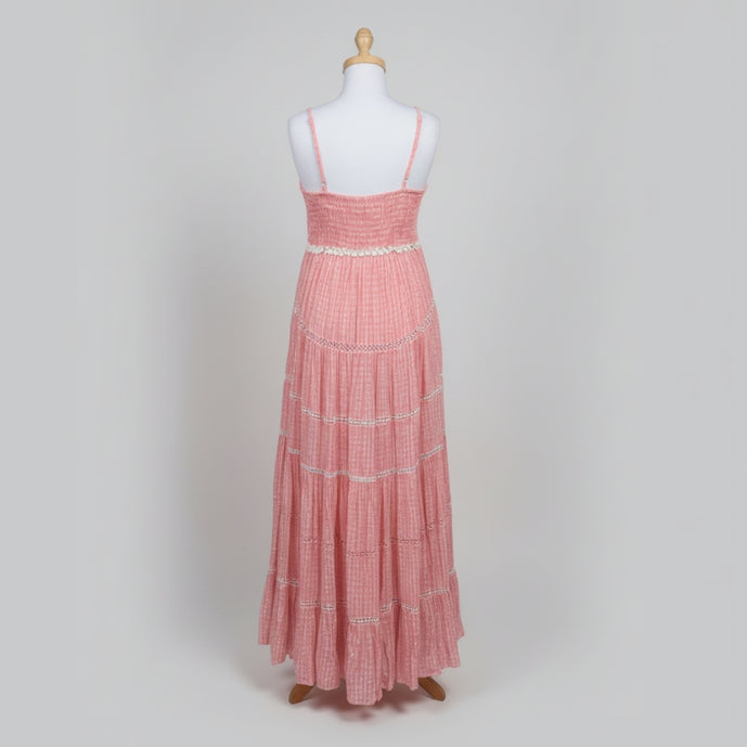 Miss June pink maxi dress, size S, NEW WITHOUT TAGS!