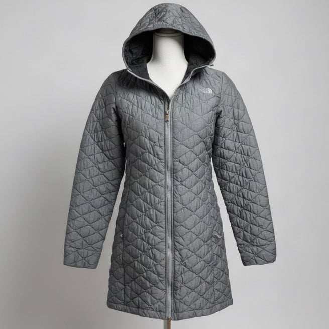 The North Face gray ThermoBall Parka, size S