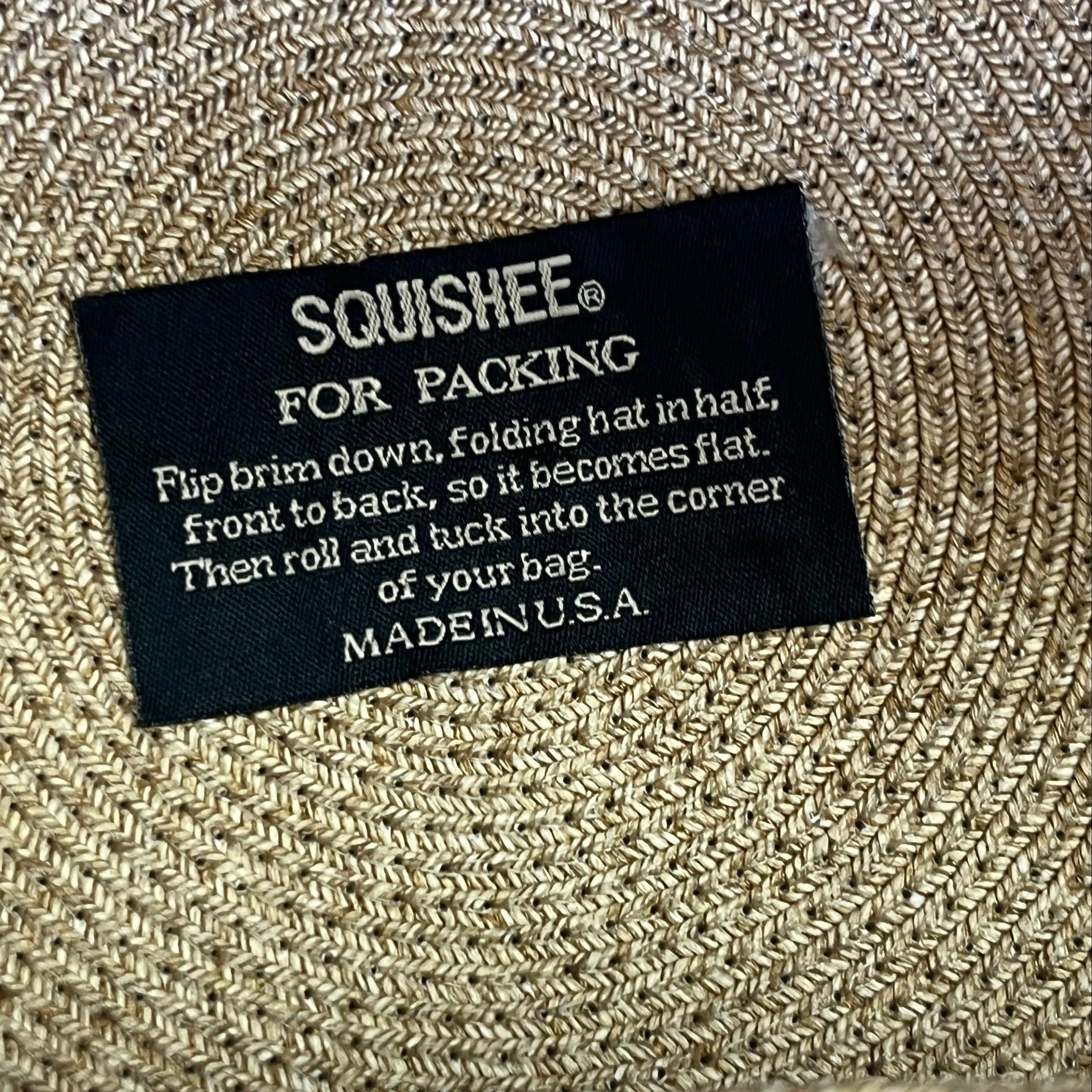 Eric Javits tan Squishee hat