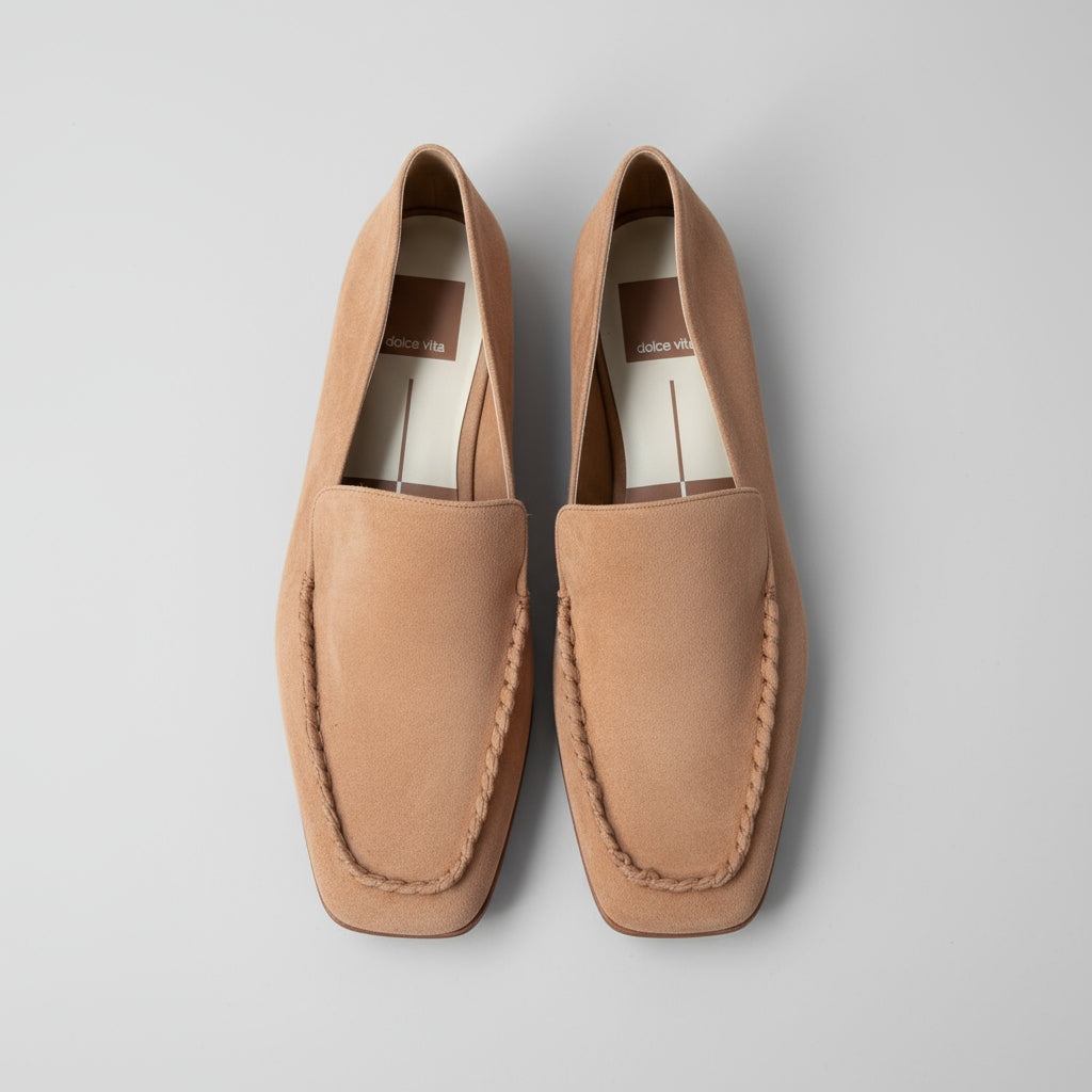 Dolce Vita tan suede Beny loafers, size 8, BRAND NEW!
