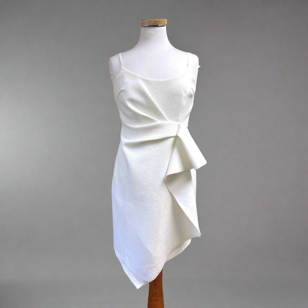 Selfie Leslie ivory dress, size L