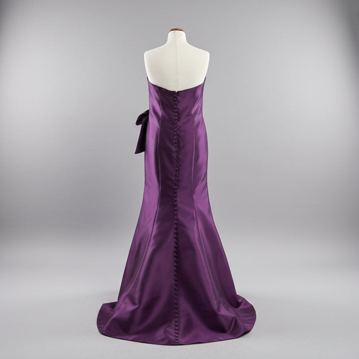 Cameron Blake aubergine dress, size 14