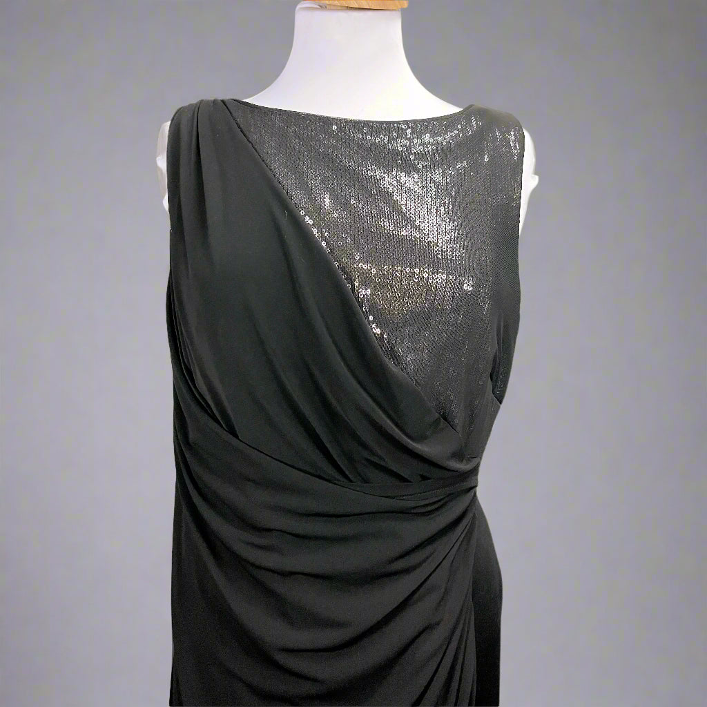 Frank Lyman black dress, size 12, NEW WITH TAGS!