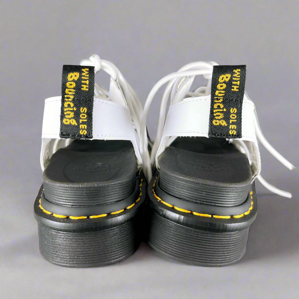 Doc Martens white Nartilla Athena sandals, size 9, BRAND NEW!