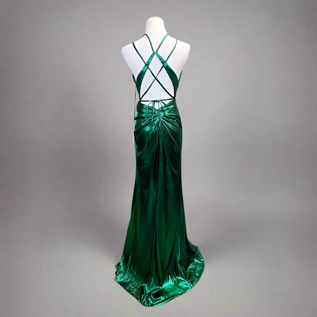 Alyce Paris emerald green dress, size 0, NEW WITH TAGS!