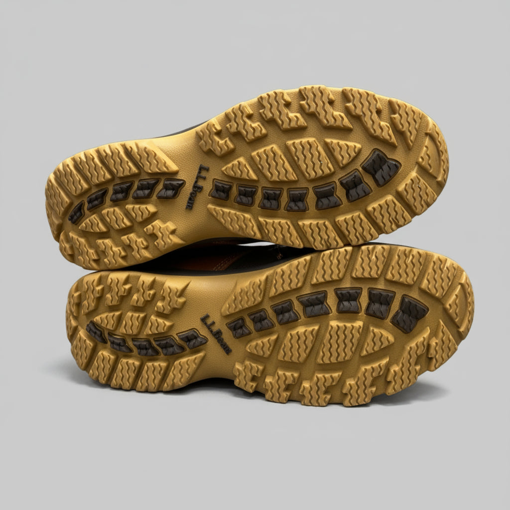 LL Bean brown Storm Chaser boots, size 8