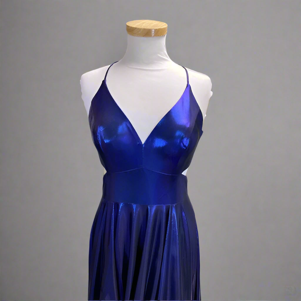Alyce Paris royal blue dress, size 4, NEW WITH TAGS!