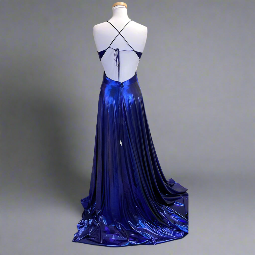 Alyce Paris royal blue dress, size 4, NEW WITH TAGS!
