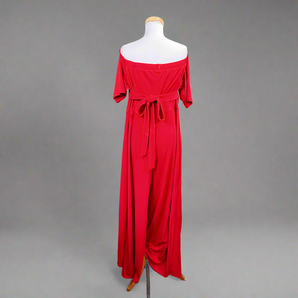 Red jumpsuit, size XL