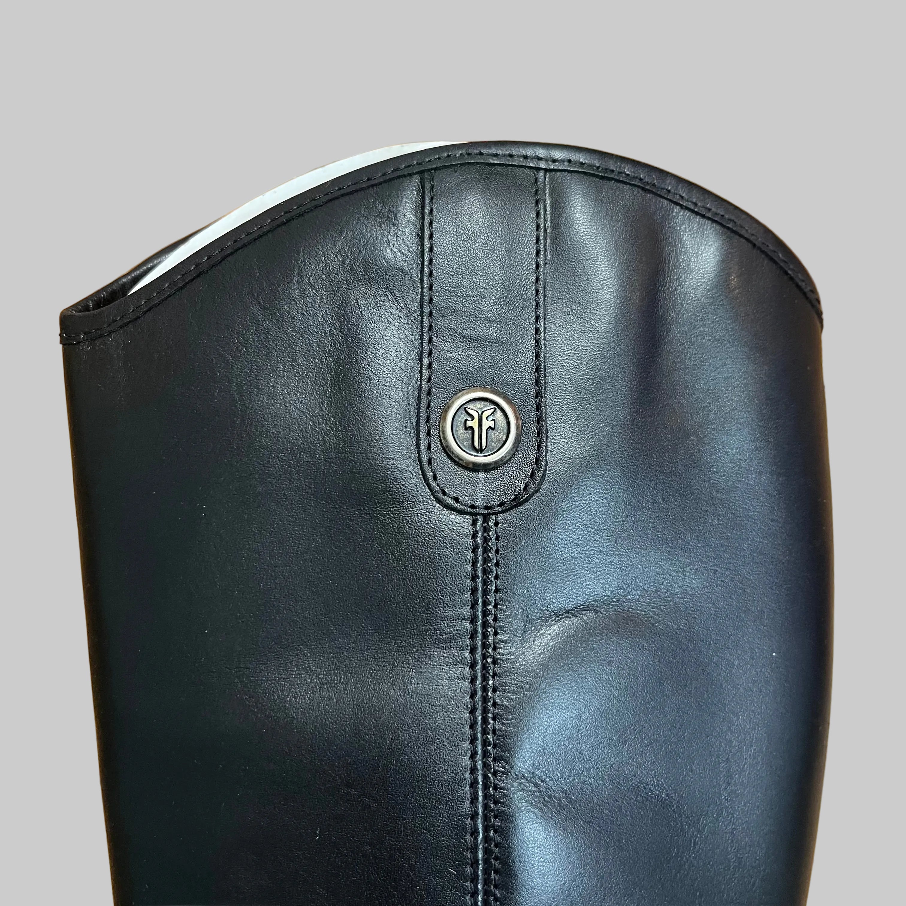 Frye black leather Marissa Medallion boots, size 7, NEW IN BOX!