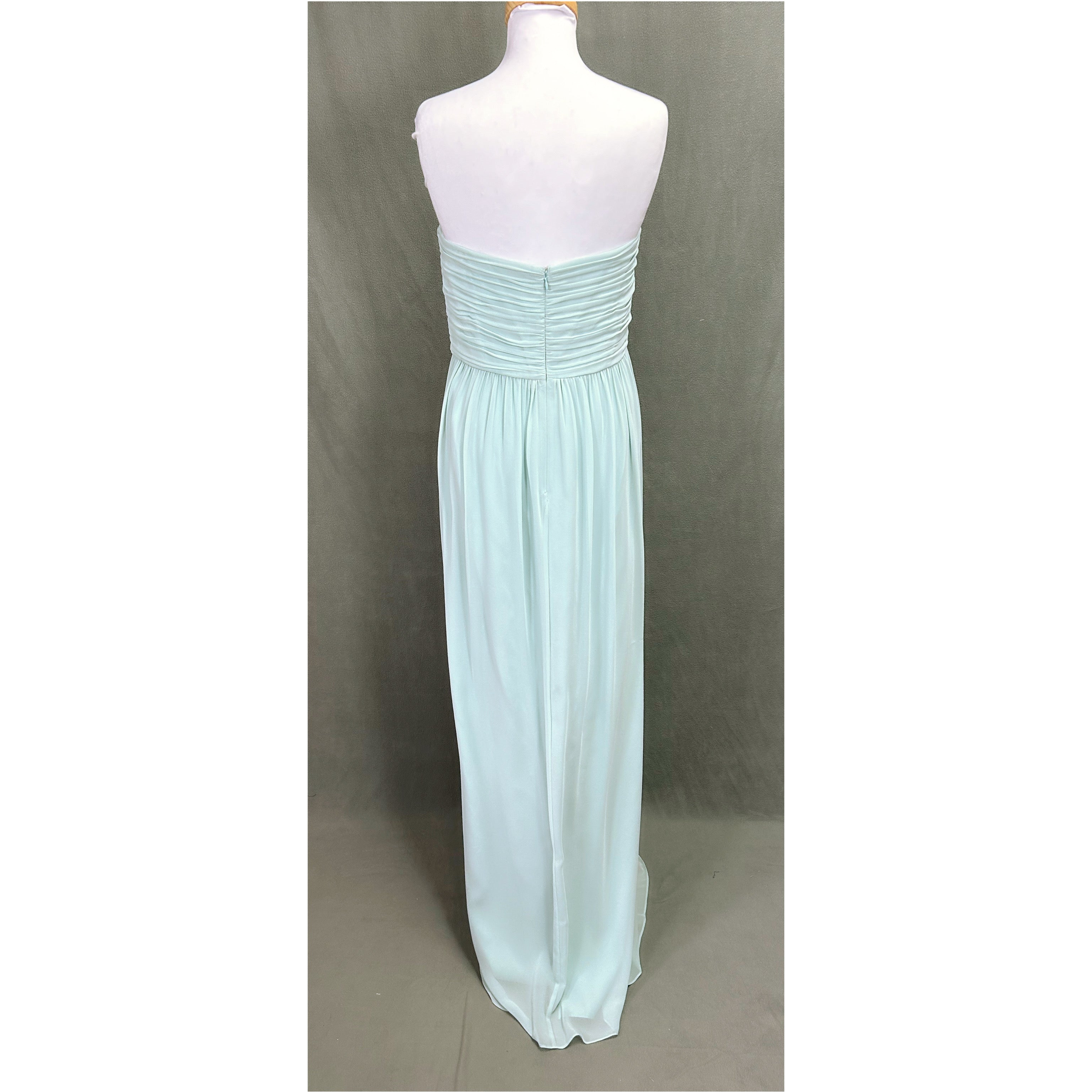 Donna Morgan bella blue dress, size 8, NEW WITH TAGS!