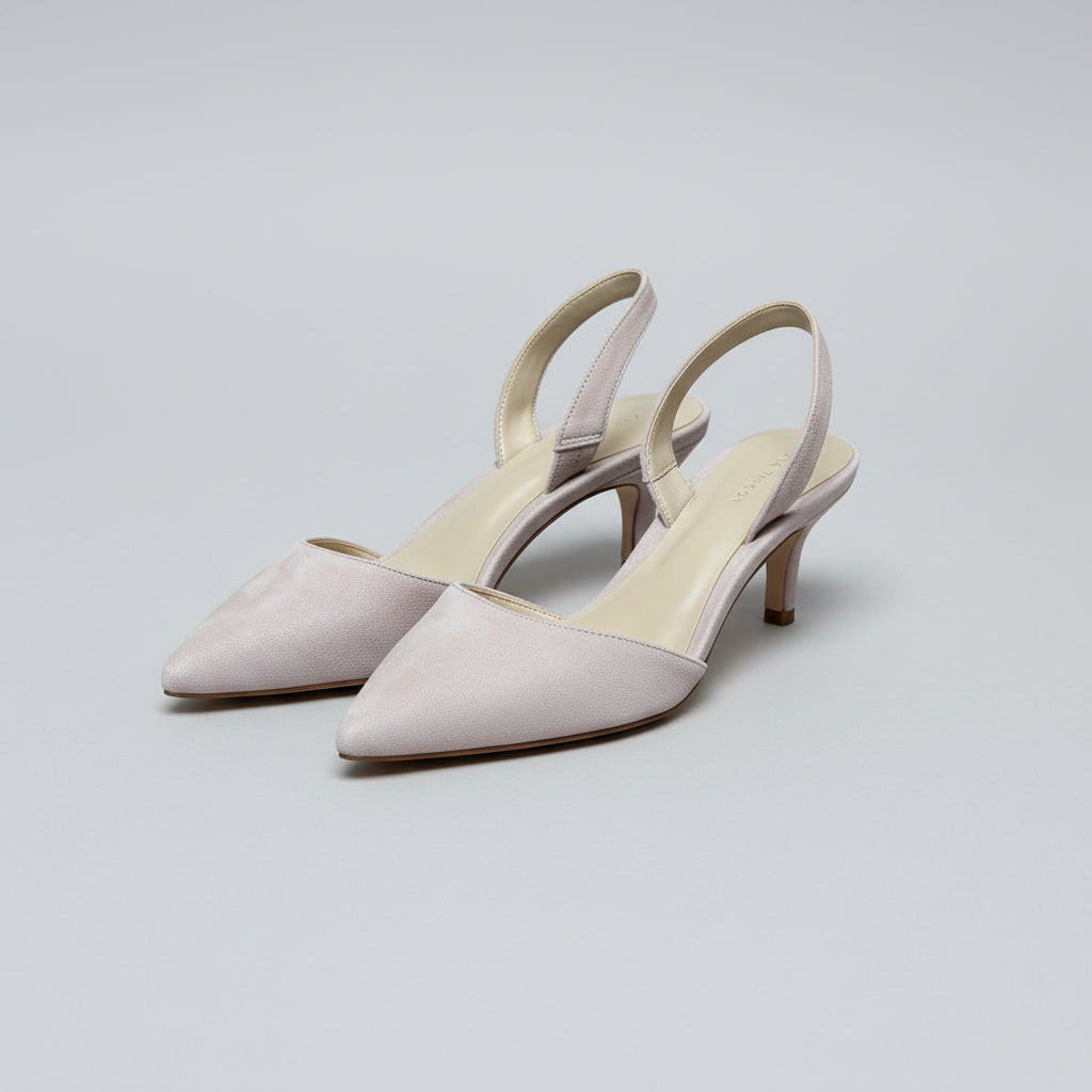 Banana Republic beige suede shoes, size 6.5, NEW IN BOX!