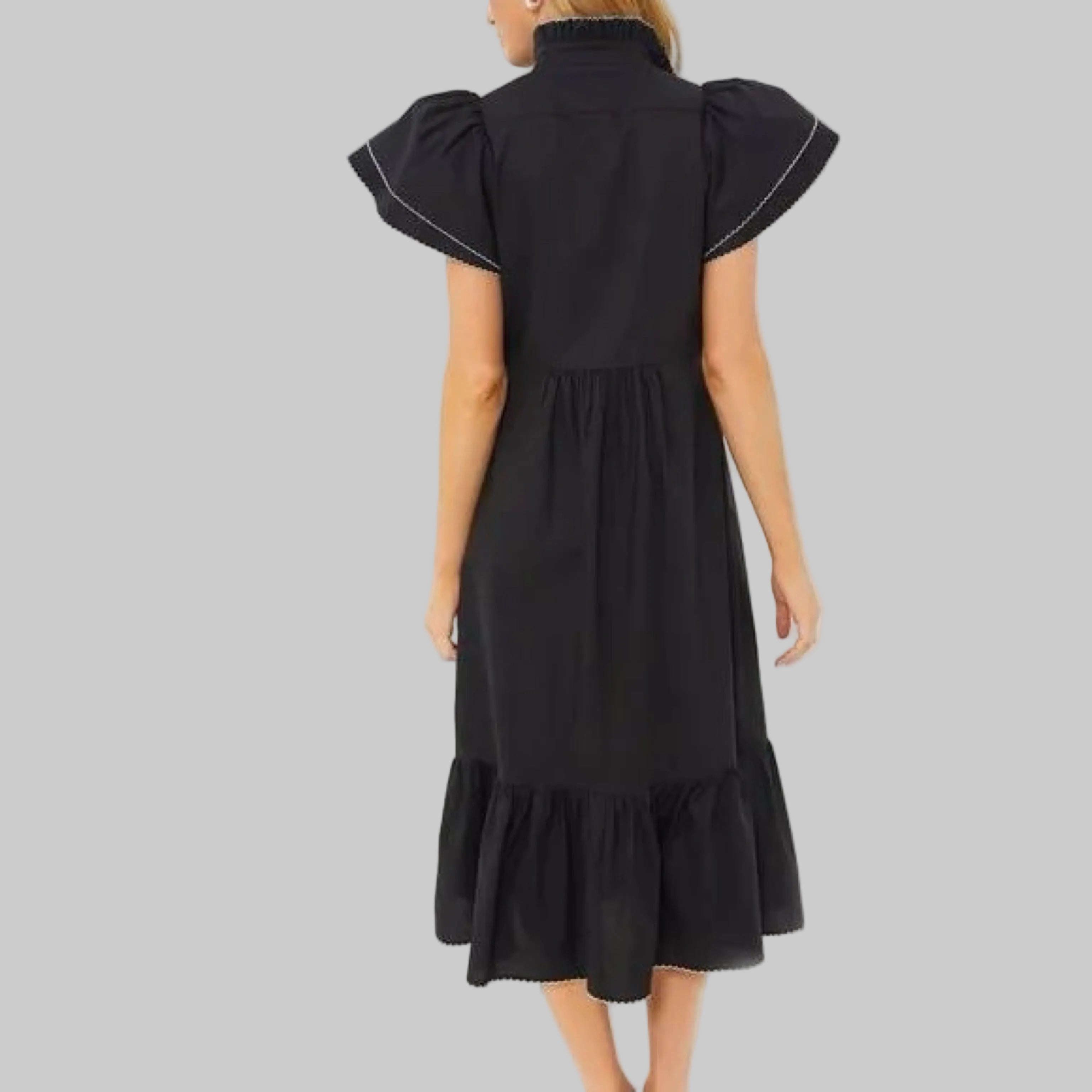Tuckernuck black Alice dress, size S, NEW WITH TAGS!