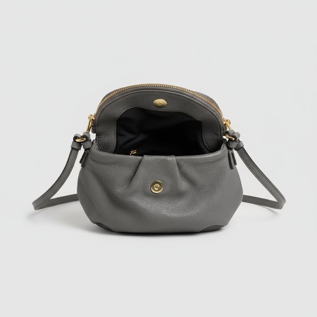 Marc Jacobs gray Classic Q Natasha bag