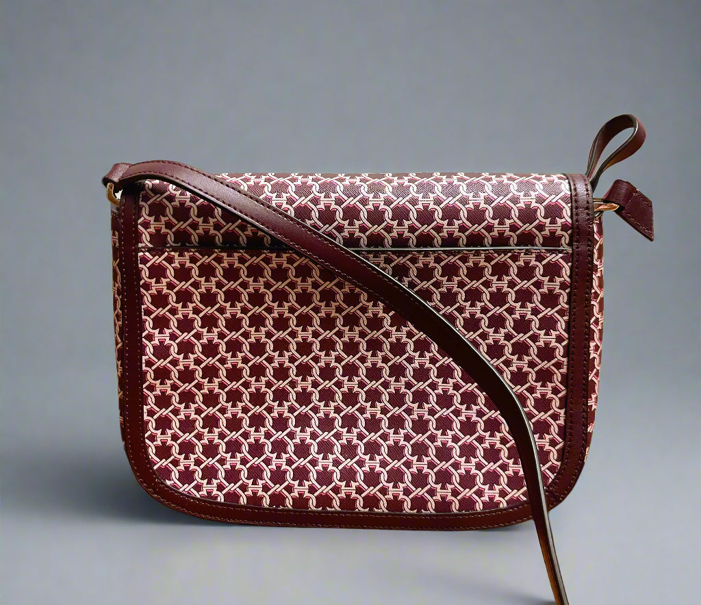 Kate Spade burgundy and pink Link shoulder bag, LIKE NEW!