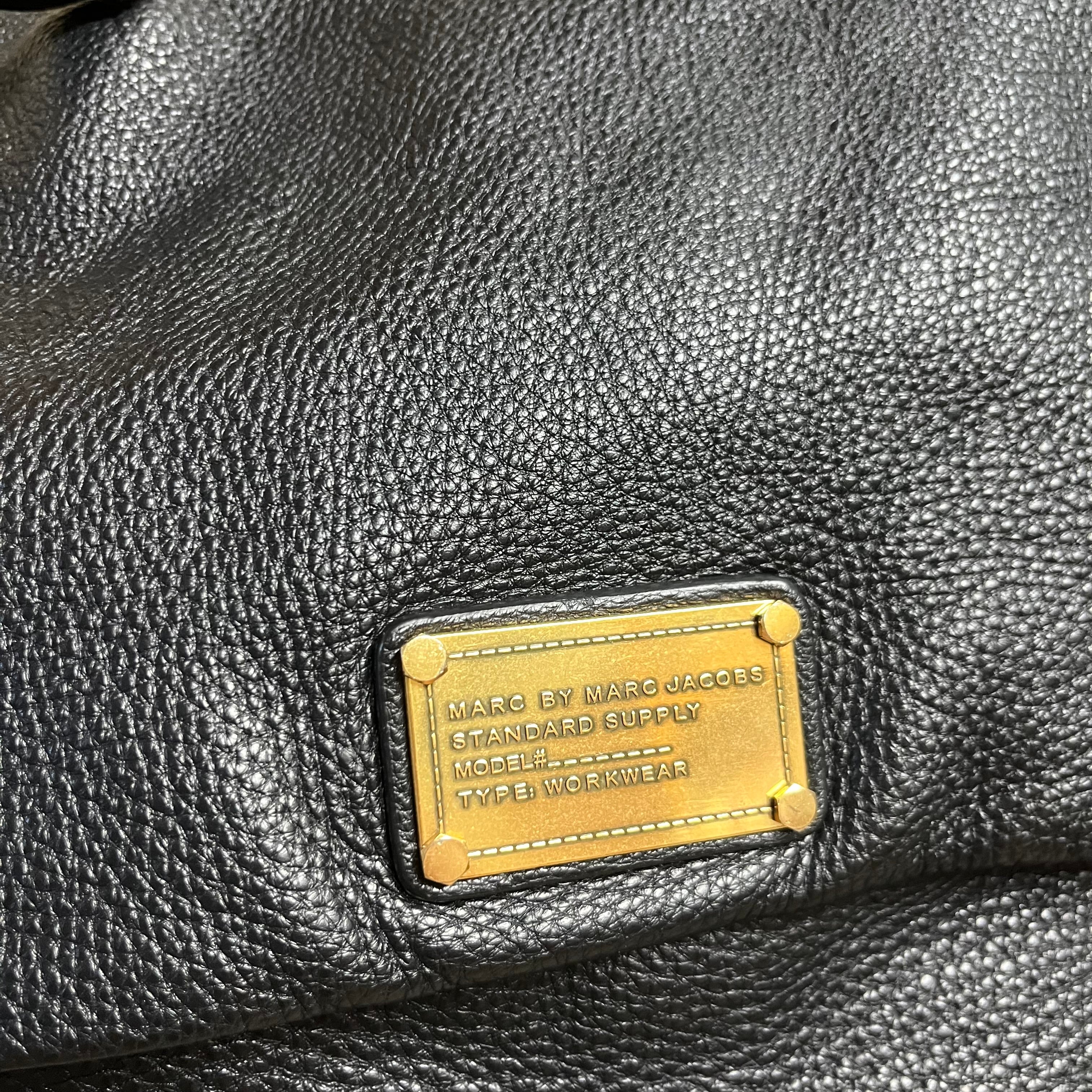 Marc Jacobs large black leather Ukita bag, LIKE NEW!