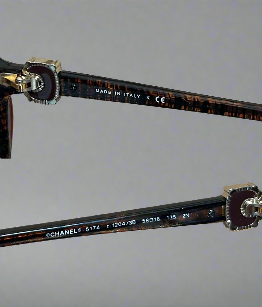 CHANEL Havana Brown 5174 sunglasses