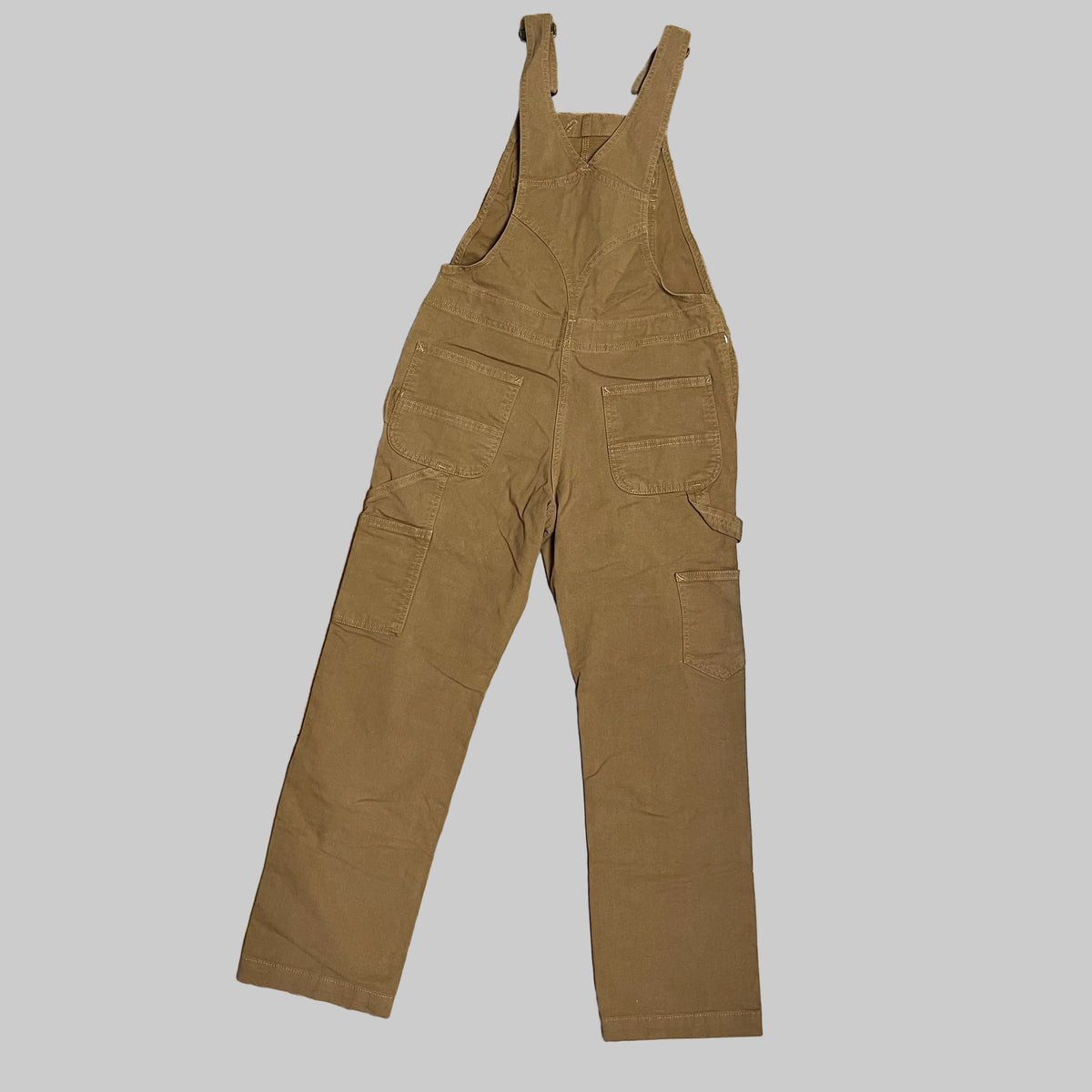 Carhartt nutmeg Crawford overalls, size XS