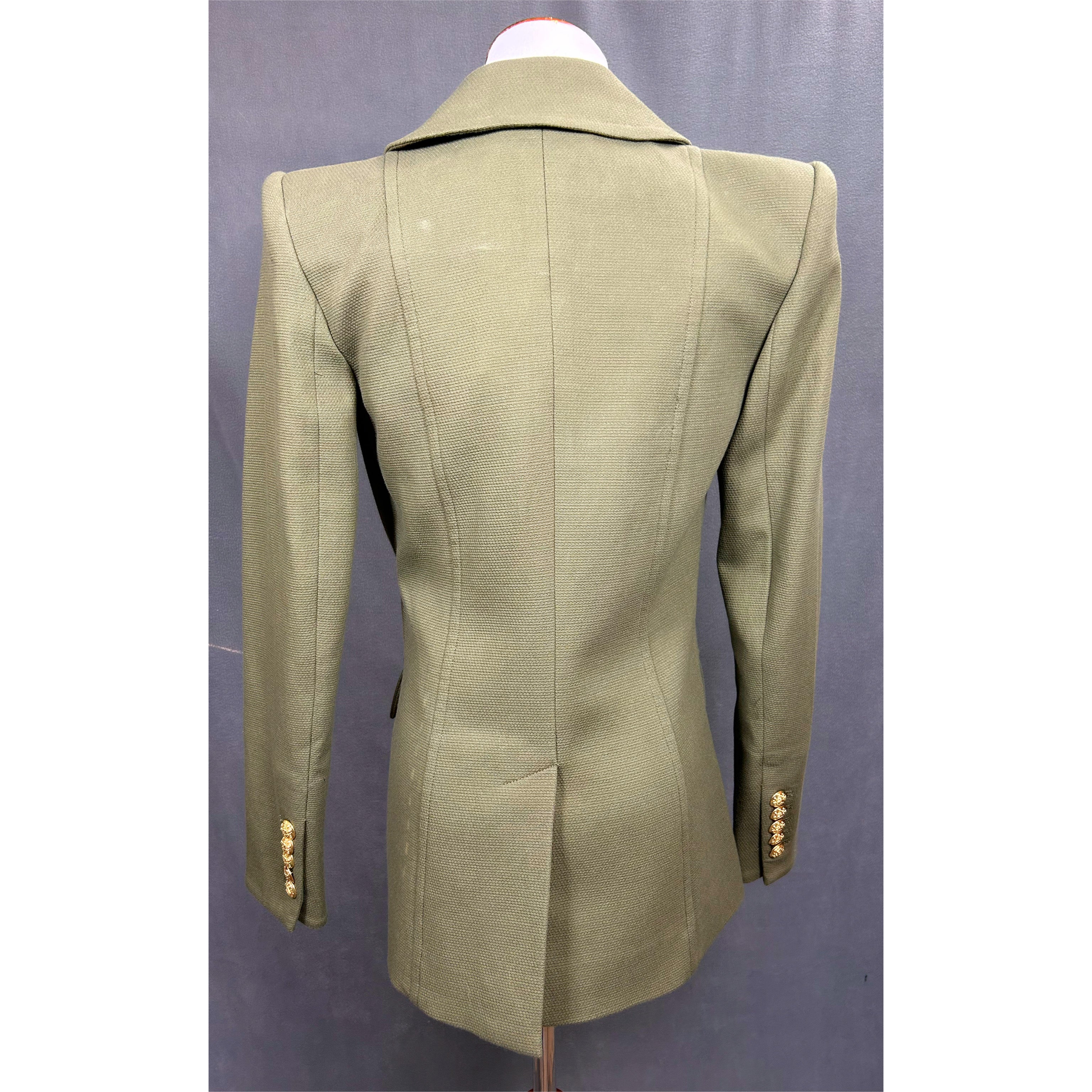 Veronica Beard olive Lambert Dickey jacket, size 0, NEW WITH TAGS!