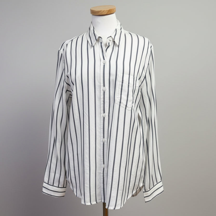 Rails navy and white striped blouse, size M, NEW WITH TAGS!