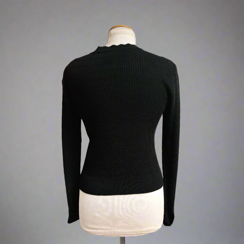 Cabi Black Treasure cardigan, Size XS, NEW WITH TAGS!