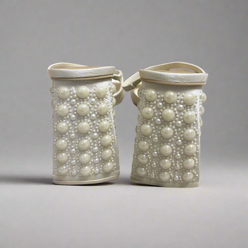 Dolce Vita ivory Jemmy Pearl shoes, size 8.5, BRAND NEW!