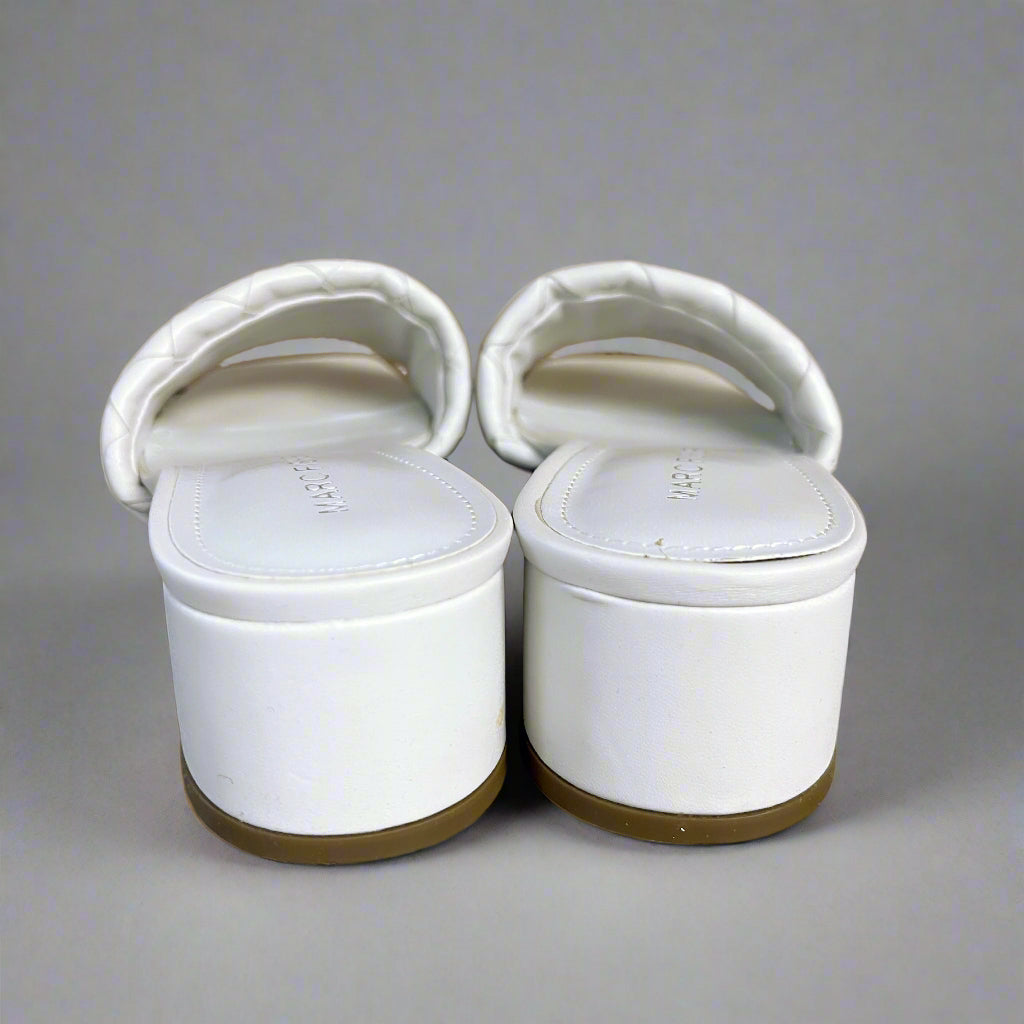 Marc Fisher bone Casper sandals, size 7