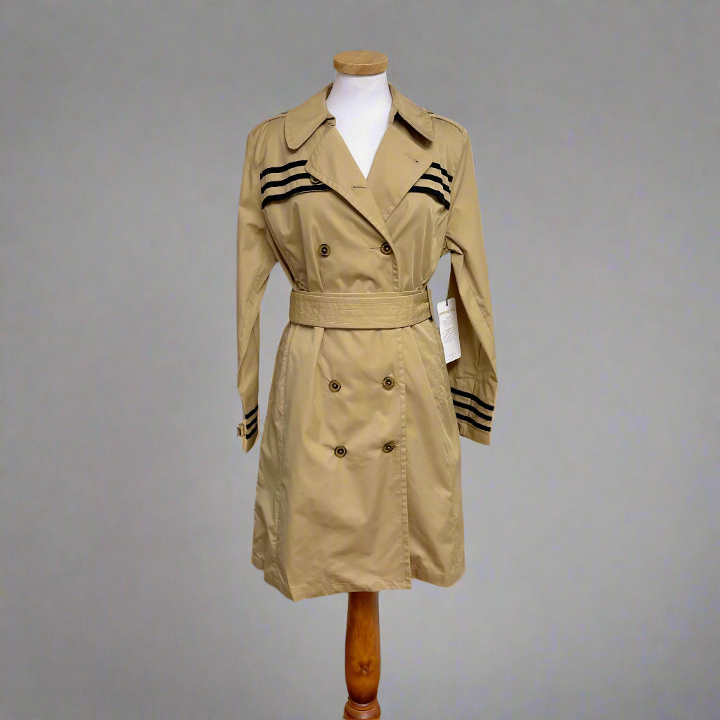 Cabi khaki and black Runway Trench coat, size M, NEW WITH TAGS!