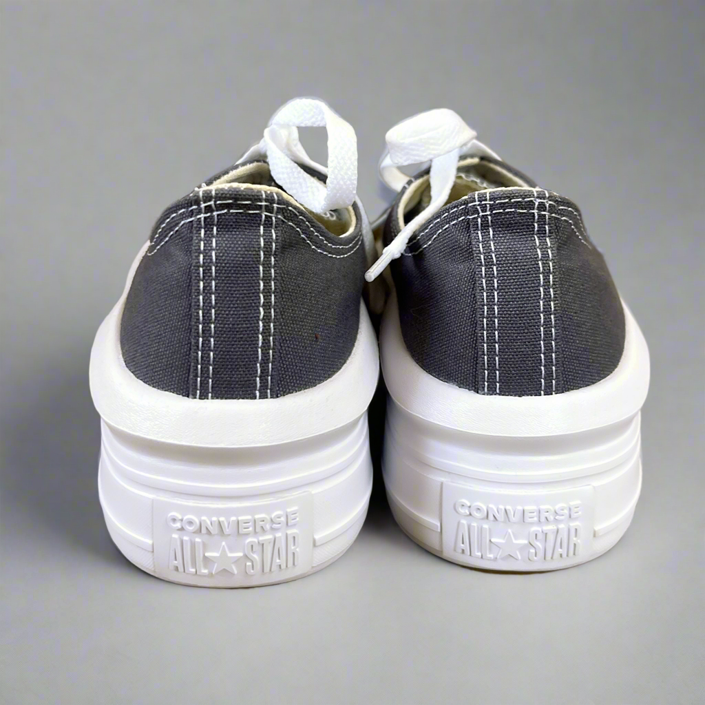 Converse gray All Star Platform sneakers, size 8, NEW IN BOX!