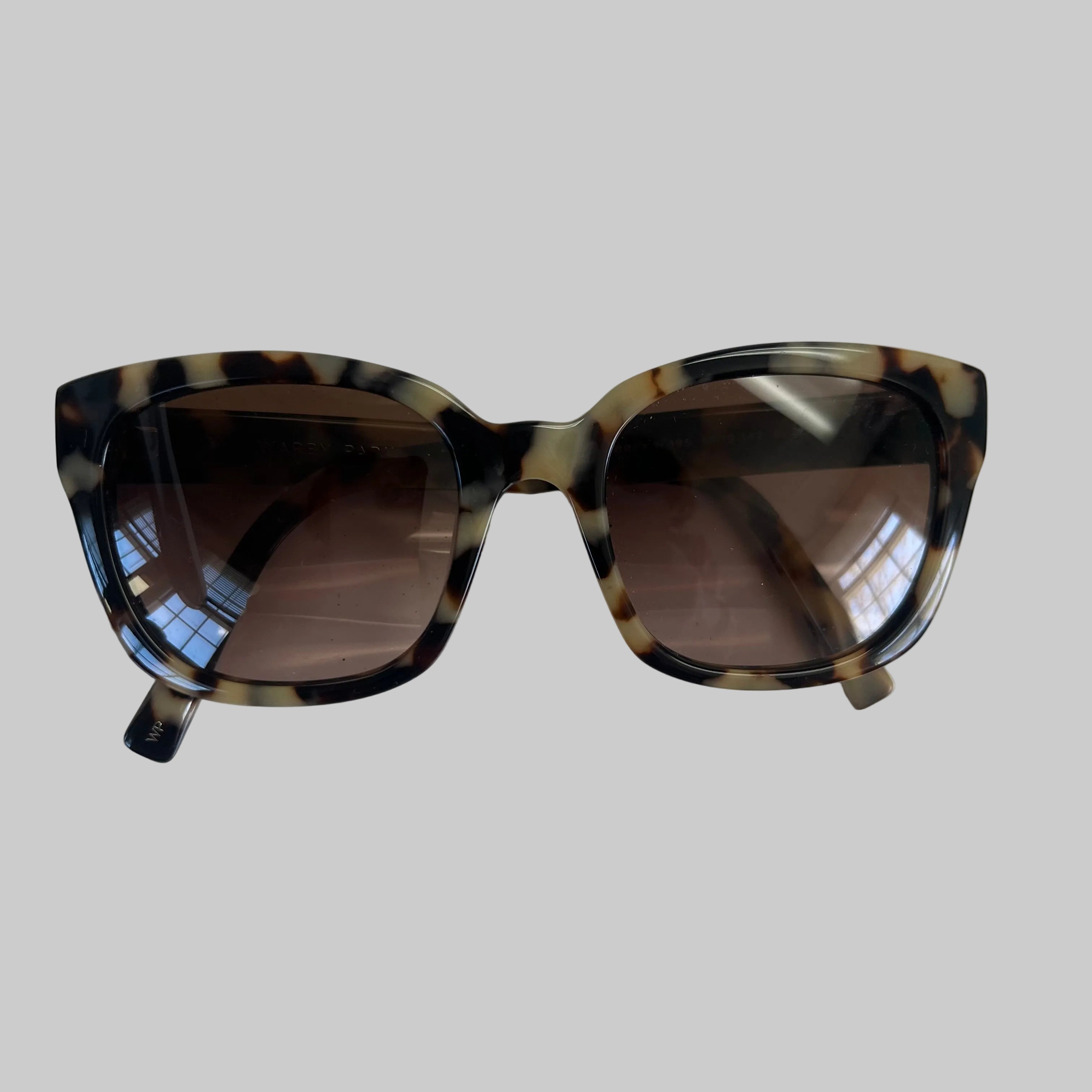 Warby Parker Aubrey marzipan tortoise sunglasses