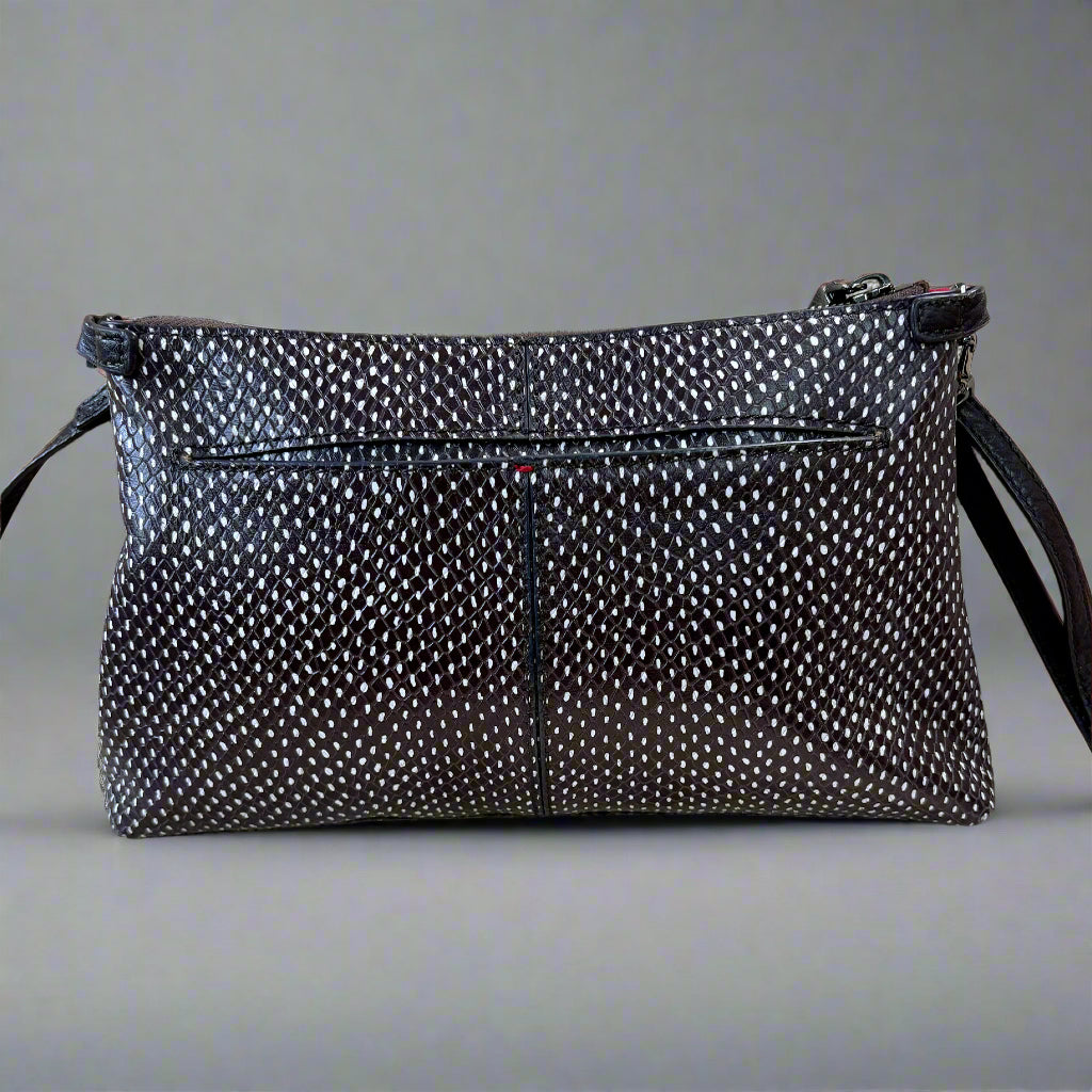 Hammitt brown leather Nathan Convertible bag