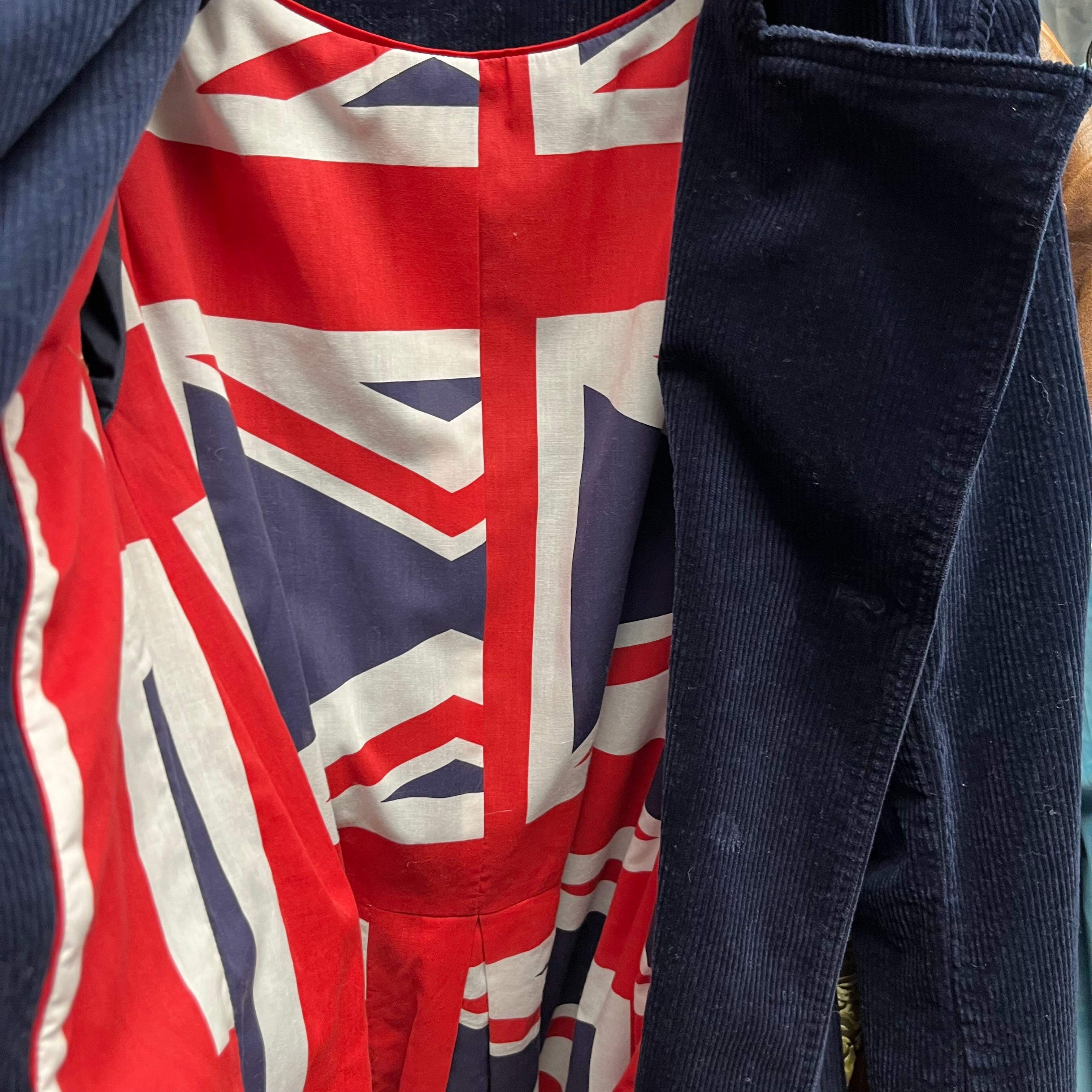 Boden navy corduroy trench coat, size 6