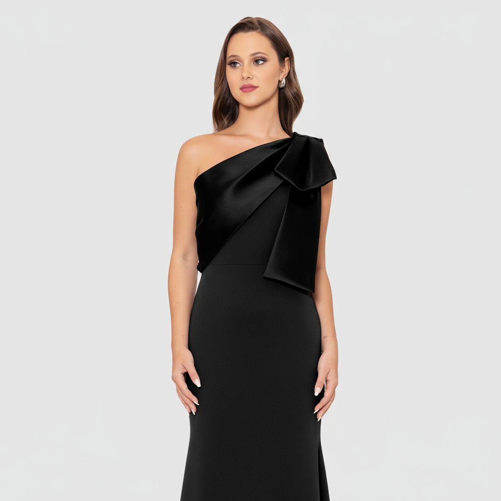 Betsy & Adam black Carmela dress, size 16