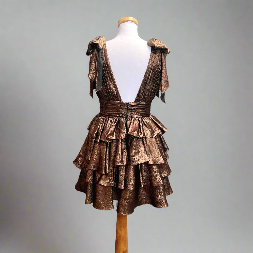 Ed Young bronze dress, size L