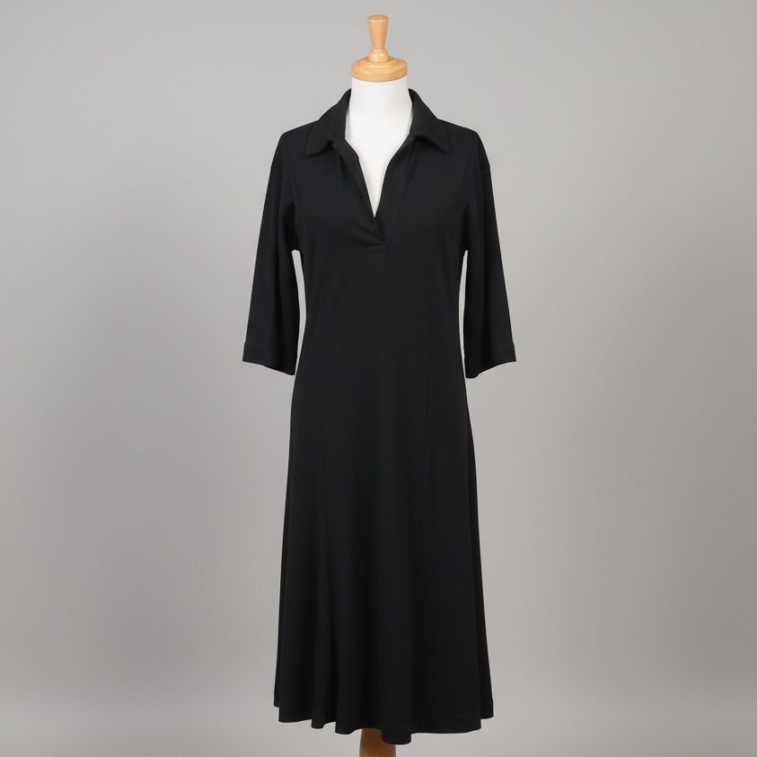 Tuckernuck black knit Channing midi dress, size S, NEW WITH TAGS!