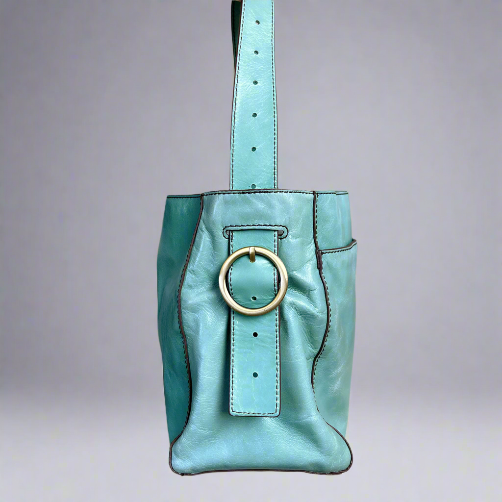Hobo turquoise Render shoulder bag