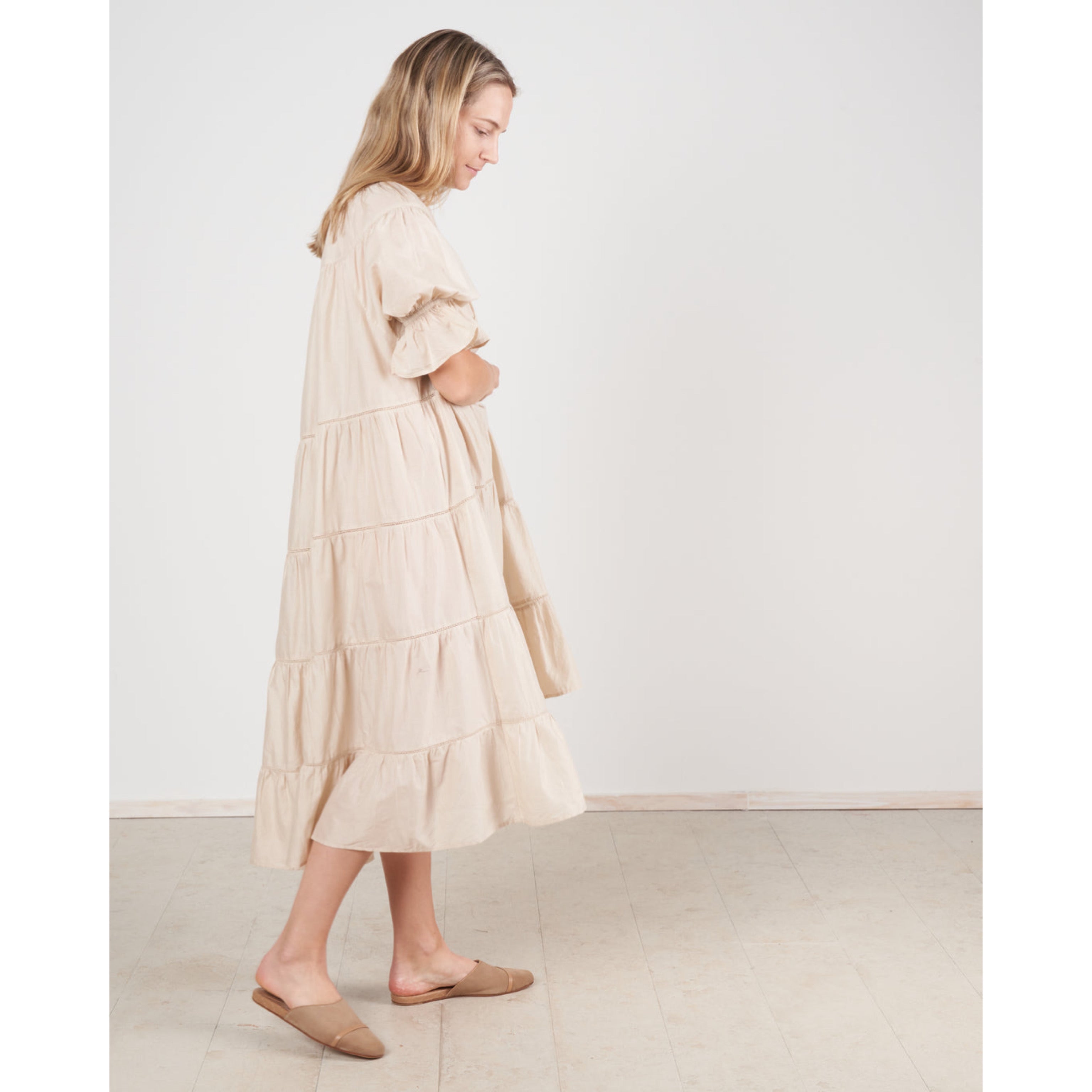Merlette cream Paradis dress, size XS