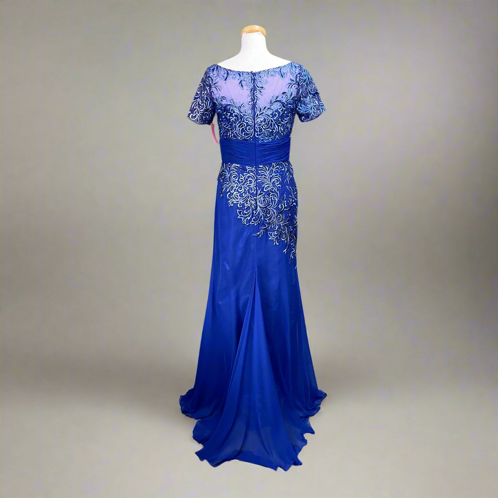 Cameron Blake royal blue dress, size 8, NEW WITH TAGS!