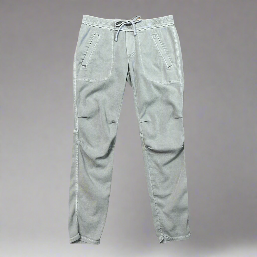 James Perse khaki cotton soft drape pants, size S