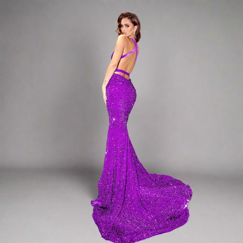 Portia & Scarlett purple dress, size 4, NEW WITH TAGS!