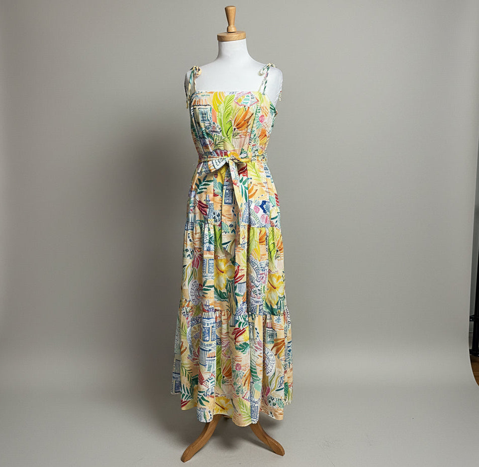 Julia Jordan tropical print dress, size S, NEW WITH TAGS!