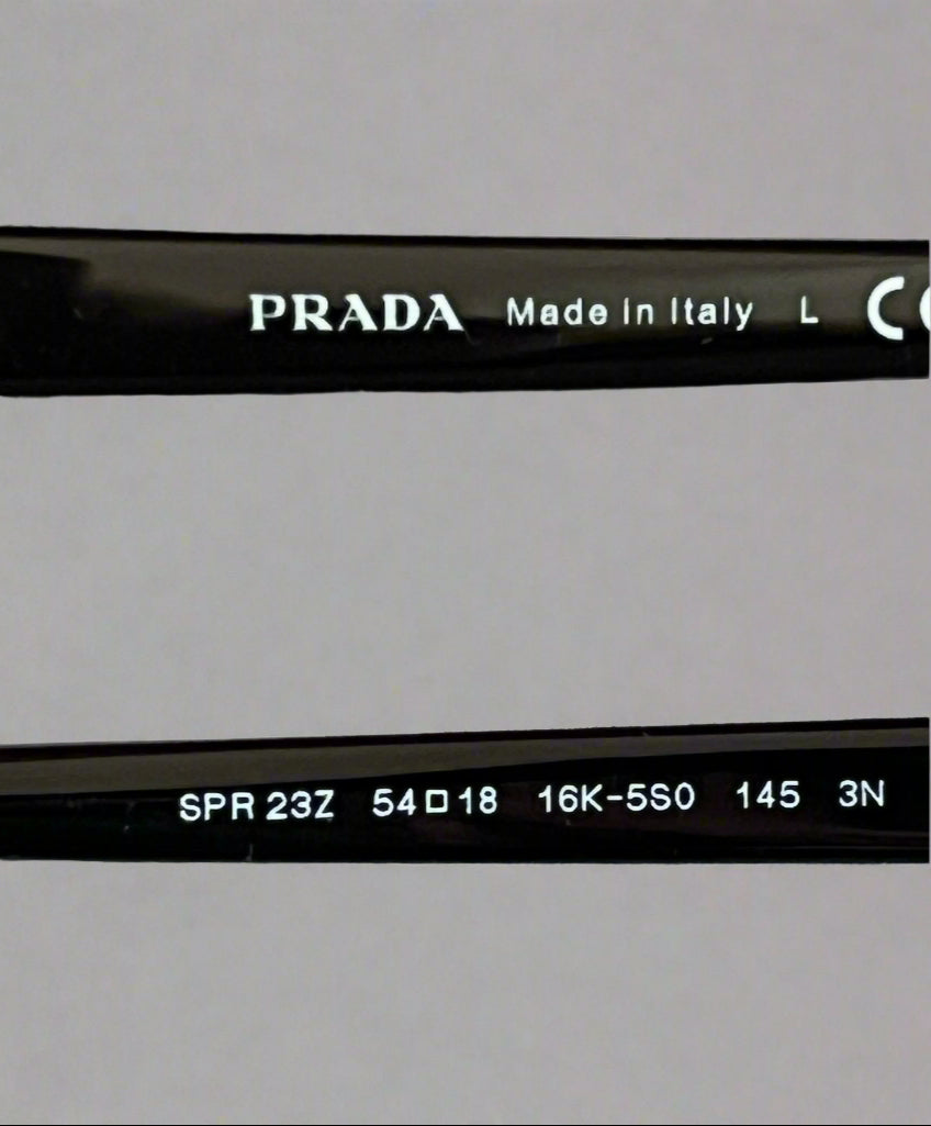 Prada black SPR23Z sunglasses